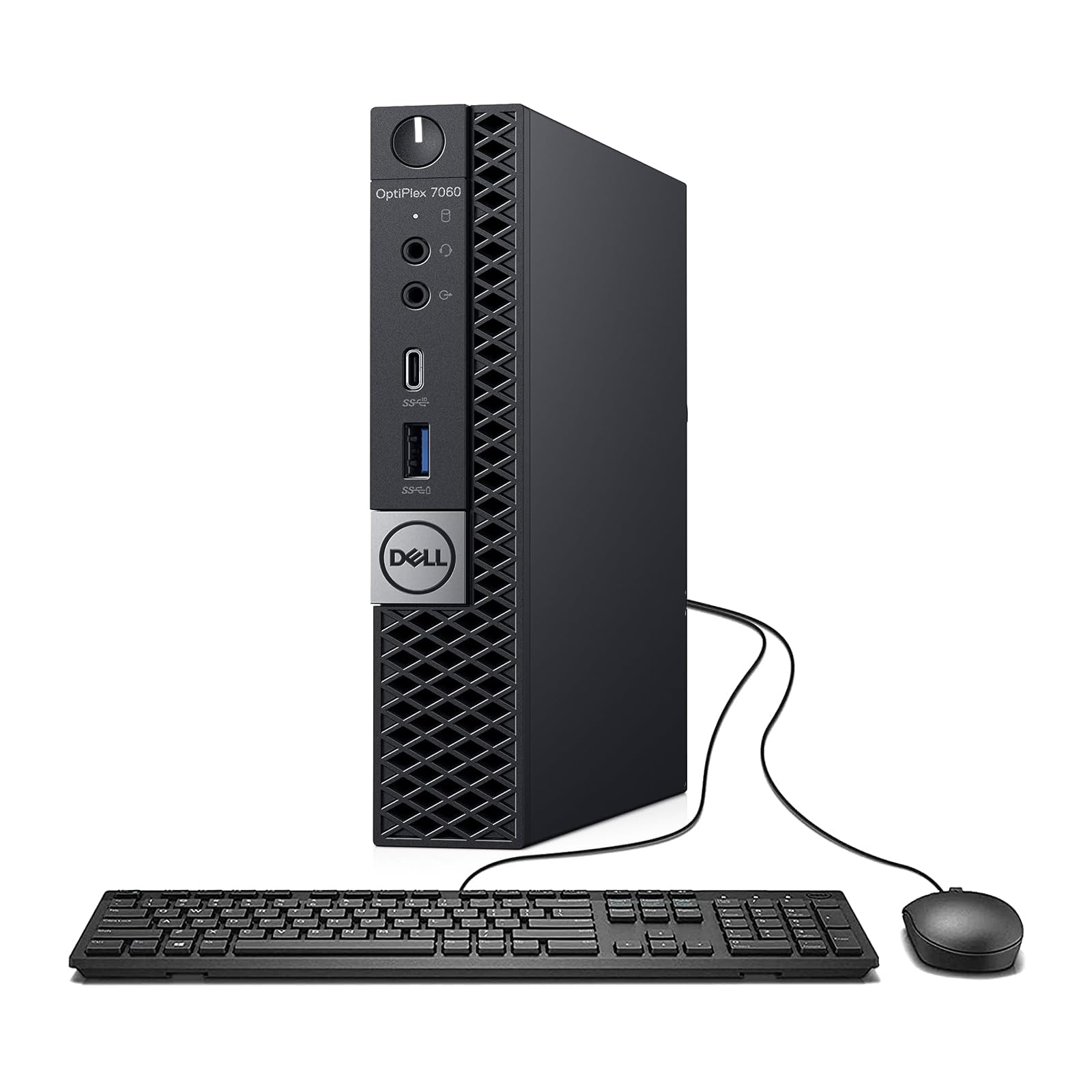 KIT MONITOR + MINI PC DELL Optiplex 7060 Micro (i5-8va 8GB 256GB SSD) - Reacondicionado Grado A