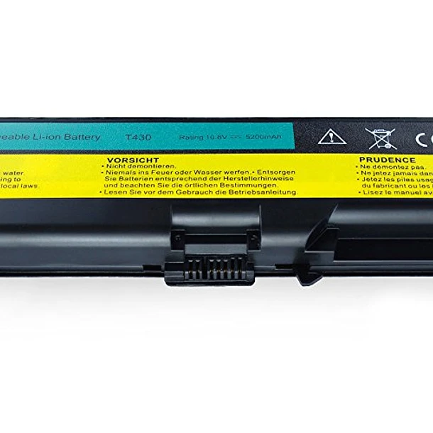 Batería Alternativa DTK T430 Lenovo Thinkpad W530 W530i L430 L530 T430 T430i T530 T530i Series - NUEVA
