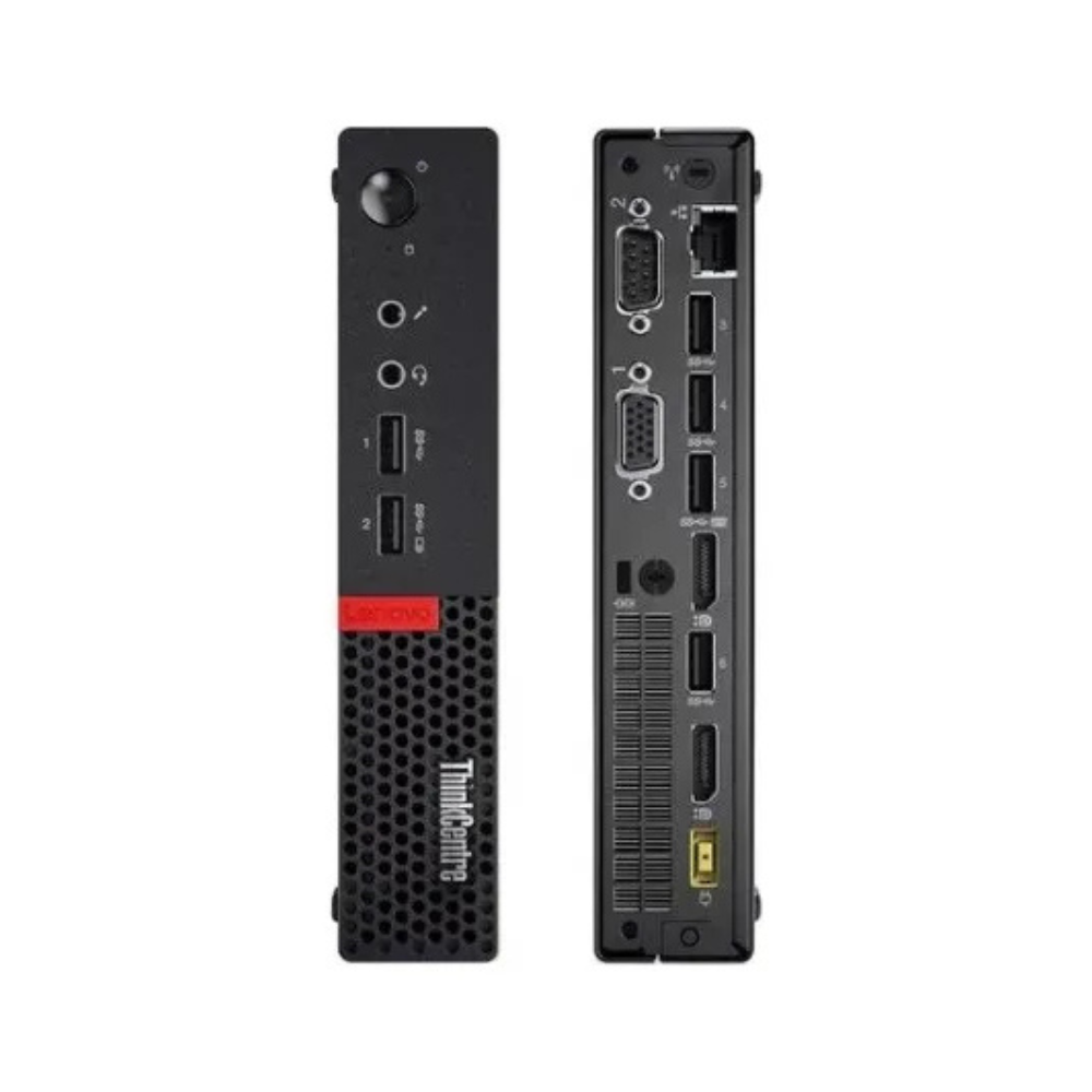 KIT MONITOR + MINI PC LENOVO ThinkCentre M920Q TFF (i5-8va 8GB 256GB SSD) - Reacondicionado Grado A