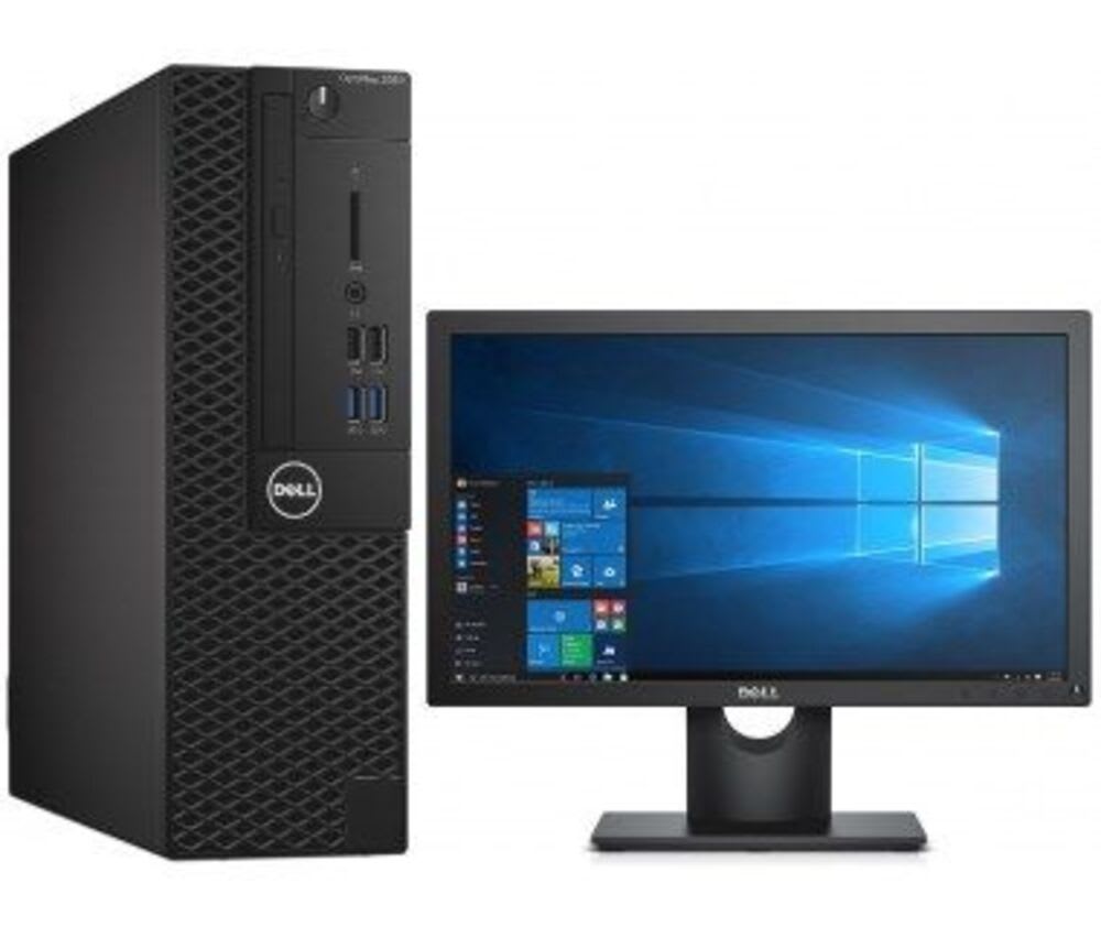 KIT MONITOR + PC DELL Optiplex 3050 SFF (i5-7ma 16GB 256GB SSD) - Reacondicionado Grado A