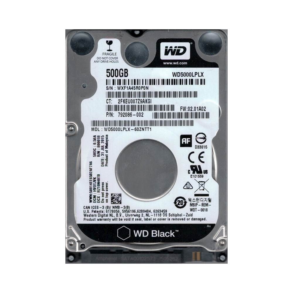 Disco Duro 1TB SATA 2.5" (Marcas Variadas, WD, Seagate, Toshiba, HGST, otras) - Reacondicionado  Grado A
